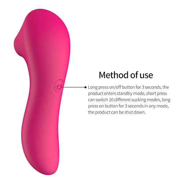 Sugende vibrerende massager til klitorisstimulation_xx