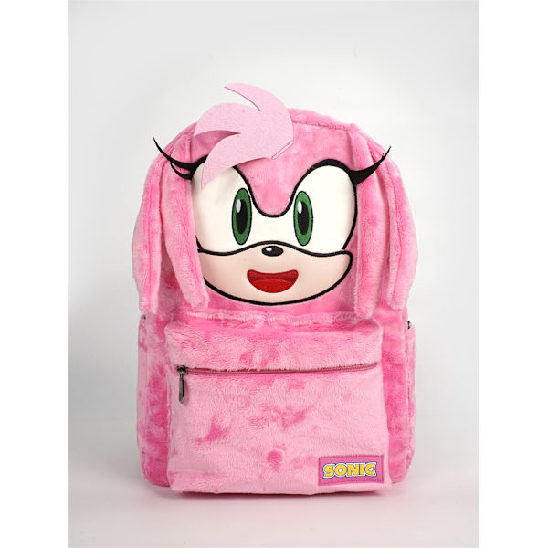 Sonic Tilbage Til Skole Rygsæk Skoletaske Taske 42x36cm, lyserød pink