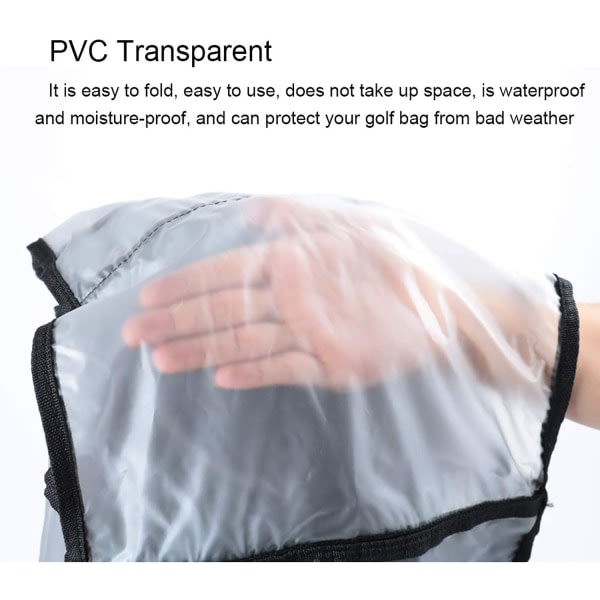Vandtæt Golf Bag Cover Sæt Beskyttende Golf