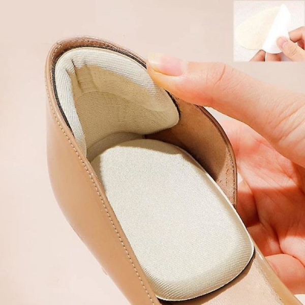 2 par hælklistermærker Hælsåler forbedrer skoens pasform og komfort