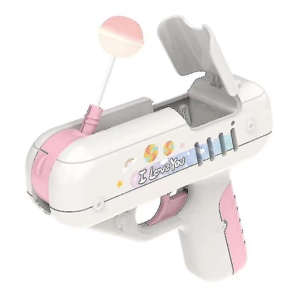 Gun Candy Gun Toy, Childrens Lollipop Opbevaringslegetøj, Surprise Lollipop