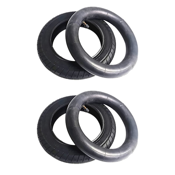 2 st 10 tums Elscooter Hjul Däck 10x2-6.1 För M365 Scooter Däck M365/pro Innerslang Däck