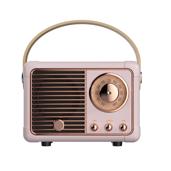 Retro Bluetooth-högtalare, Retro Klassisk Stil Retro-högtalare, hög