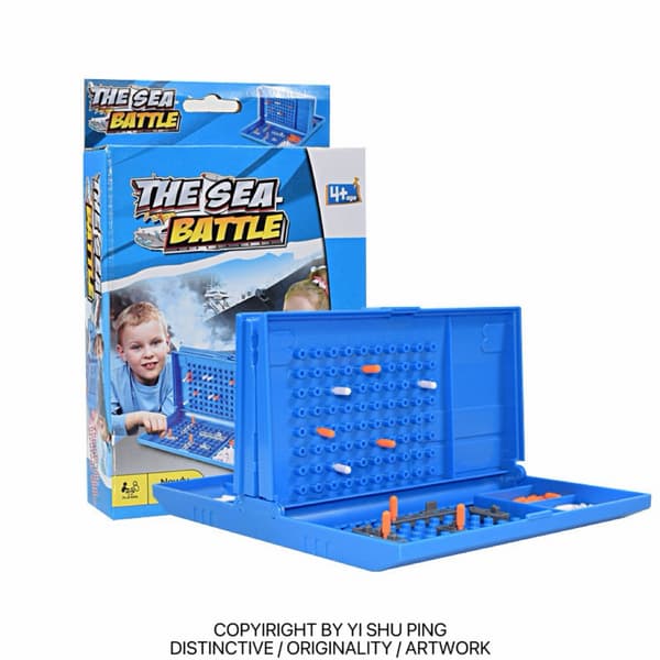 Sjøstrategi Brettspill Interaktiv Foreldre-Barn 007-220 Target Naval Ship Game