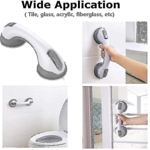 Safety Helping Handle Anti Slip Support Toilet Bathroom Safe Grab Bar Handle Vacuum Sucker Suction Cup Handrail