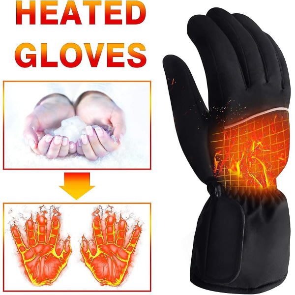 Elektriske opvarmede handsker til gigt hænder koldt vejr handsker holder varmen gaver