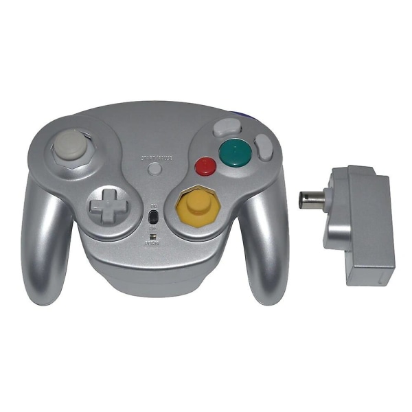 2,4ghz trådlös Gamepad Controller Gamepad Joystick med mottagare för N-g-c för Gamecube för Wii
