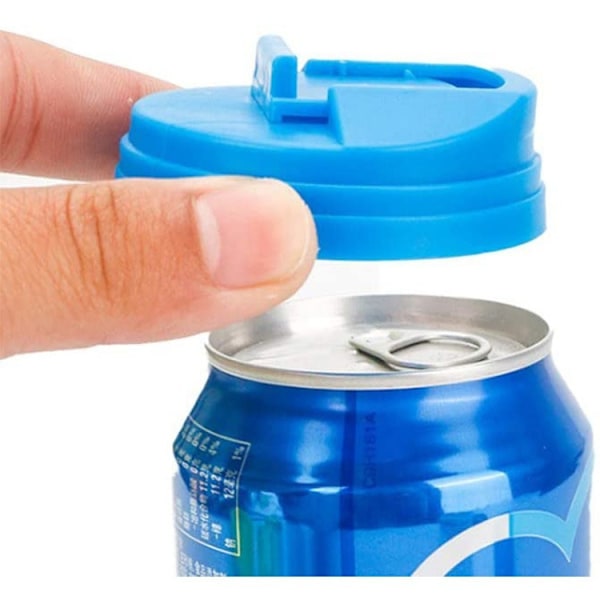 stk forskjellige farger sprutsikre lokk drikkekrukke lokk vann silikon tutekopp lokk flip lokk krukke lokk brusboksbeskytter soda_xx
