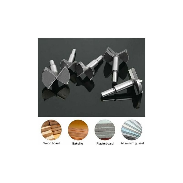 Träborr, 42MM Karbid Träförsänkare, Sfärisk Träinstallation