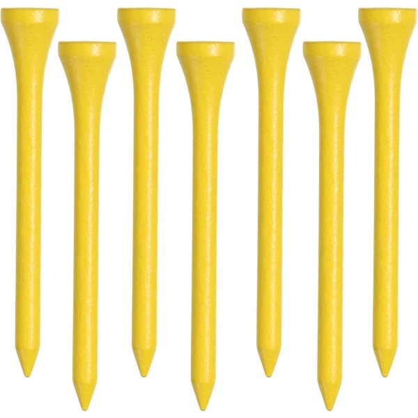 Golf Tees, 2 3/4 tum, 70 Count, Professional Deluxe Wood
