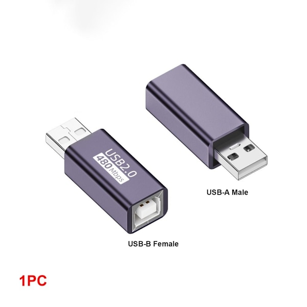 USB-B til Type-C Konverter MIDI Adapter USB-B TIL USB-A USB-B TIL USB-B to USB-A USB-B to USB-A