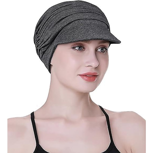 Bløde hatte til kemoterapi-patienter Bambus Baseball Cap Hårløs Turbaner
