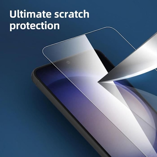 Härdat glas för Samsung Galaxy S23 FE - 4 delar - Transparent stötsäkert skyddsglas (ej för S23) Transparent