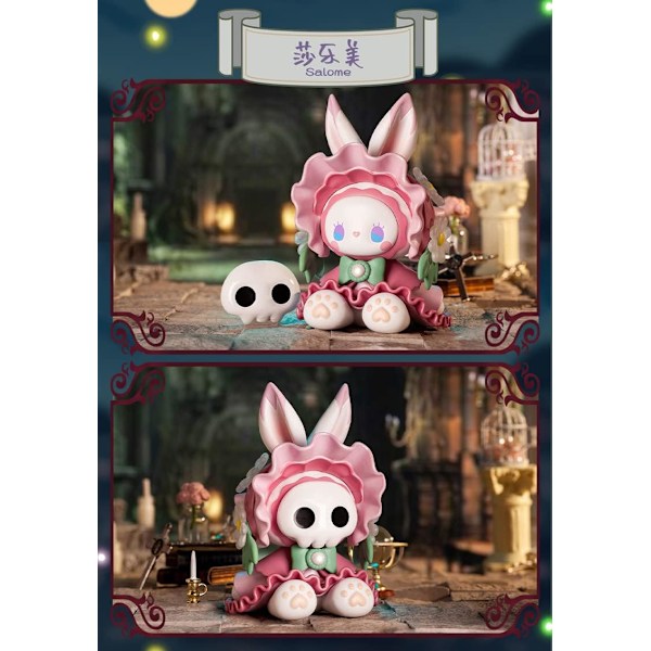 QINTANG Blind Box Mystery Forest Mask Party - Kawaii Samlarfigurer för Jul & Födelsedagsprydnader