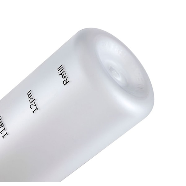 Vedenpullo - Juomapullot - 1L Muovipullo - Vedenpullo - Vedenpullo Aika-merkinnällä - Aikuiset - Juomapullo Lapsille - Musta - 1000ml black 1000ml