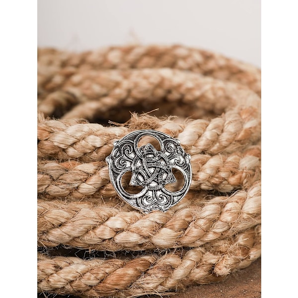 Vikinge Sjal Tørklæde Kappe Kvinder Nordisk Middelalder Beklædning Lukning Broche Vintage Keltisk Nål Spænde