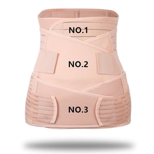Postpartum Support Recovery Abdominal Pack Magebånd Midje-bekkenbelte Kroppsforming