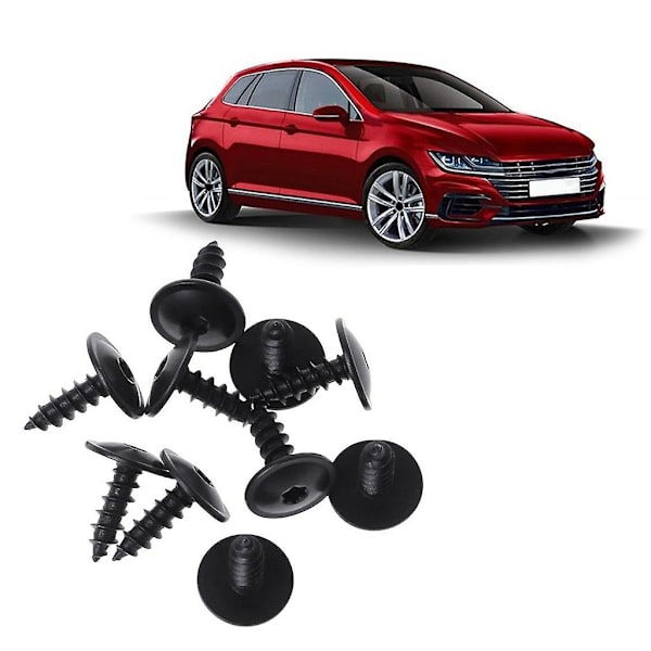 Torx-skruer til biler - Underskruer til motorhjelm, stænkskærm, selvskærende skruer 20/30 stk. 20 pcs
