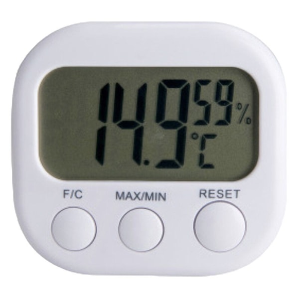 Indendørs termometer Hygrometer - Høj nøjagtighed - Digital temperatur- og fugtighedsindikator