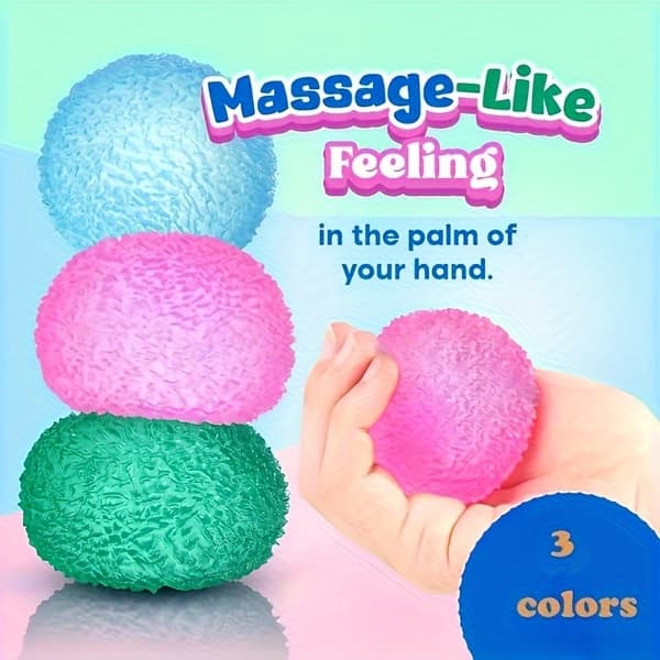 Taba-Fun Teksturerede Klemmebolde Revnedesign Bærbare Festartikler Stresslindring Sensorisk Legetøj Børn