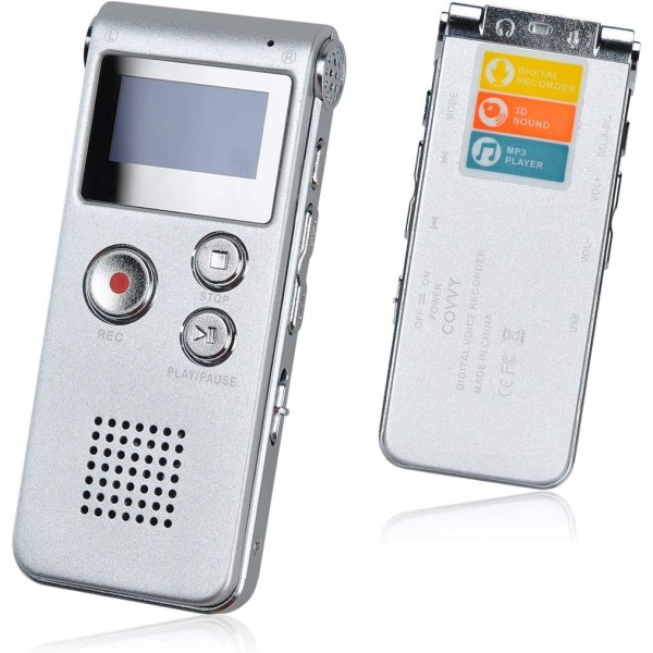 Digital Voice Recorder 8GB Suitable for Interviews Lectures