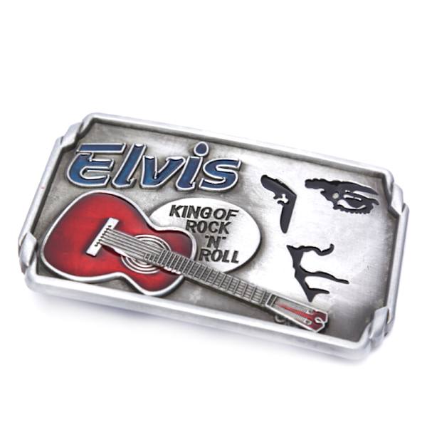 Kitarat Rock and Rollin kuningas Elvisin vyönsolki, joka sopii miehille