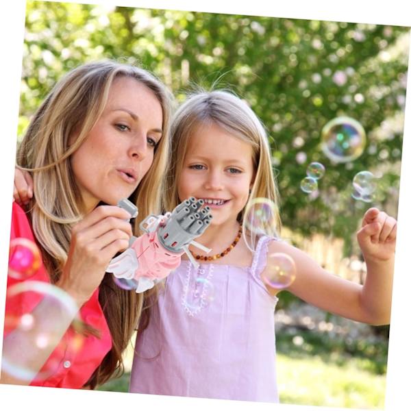 1 st. Maskin Nyhet Nöjen Automatiska Bubbel Leksaker Bärbar Bubbelblåsare Barn