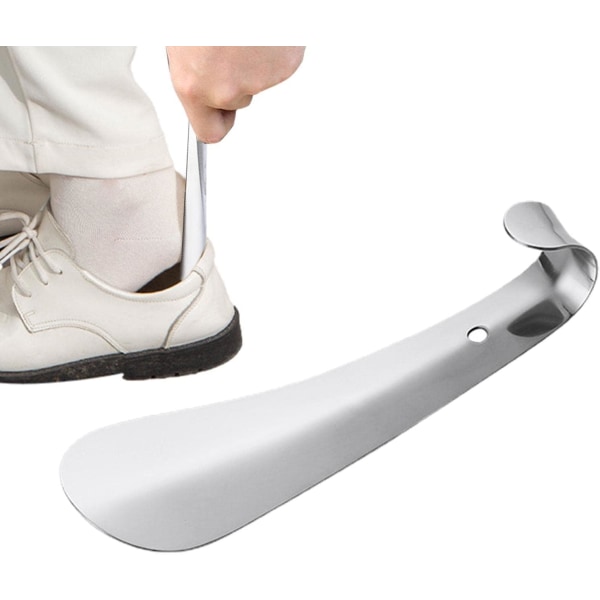Skohorn i rostfritt stål | Stövel Skohorn i rostfritt stål | Travel Shoe Horn Shoe Helper Stick