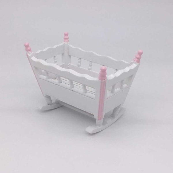 Muebles Mini Cradle Mini House Furniture Mini Furniture Minihouse Accessories (9.5*7.3 cm)