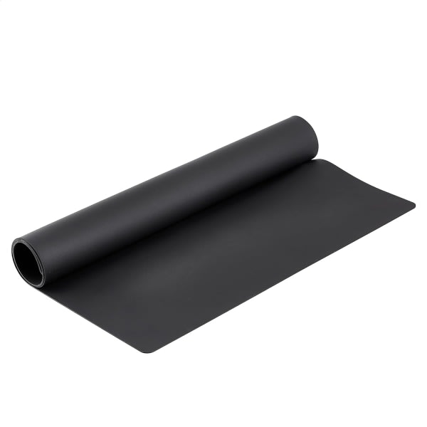 Kaupalliset silikonimatot tasosuoja Keittiön set , 2 monikäyttöistä suorakaiteen muotoista mustaa 63,5 cm x 43,1 cm