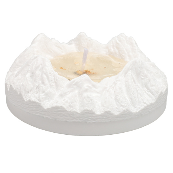 Orientalisk Ädelsten Bergform Diffuser Sten Aromaterapi Ljus Rökelse Doft Snöberg Ornament