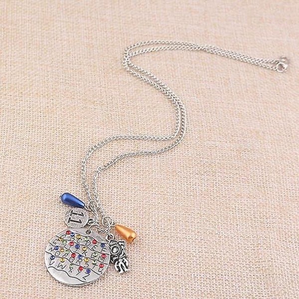 Superb Monster Letter Pendant Stranger Things Charms Letters Beads Necklace Movie Jewelry Necklace