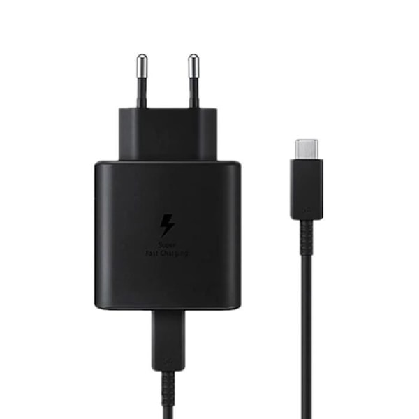 25W USB-C Hurtiglader + USB-C til USB-C Kabel Sort til iPhone 16 Pro Max, iPhone 16 Pro, iPhone 16, iPhone 16 Plus