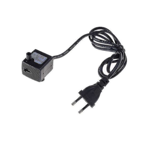 EU-stik Submersible Vandpumpe Akvarium Springvand Luft Fiskedam Tank Ac 220v (FMY)
