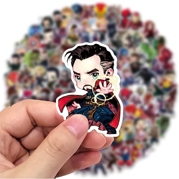 100 supersankari Avengers-tarraa Superhero