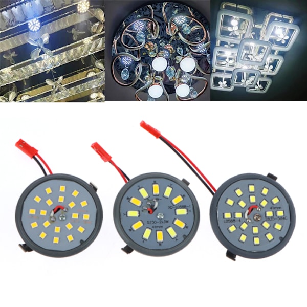 LED-kristallivalon muunnoslamppu LED-maissilamppu integroitu valo Three-color light