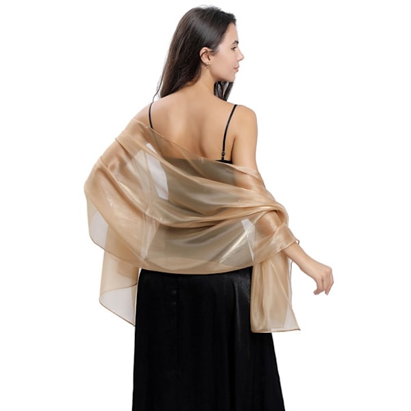 Sjal Aftenskjole Shawl SORT SORT Black Black