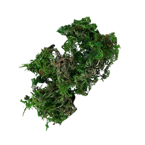 Laukut Keinotekoinen sammalta simuloitu vihreä kasvi Puutarha kukkaruukkukoristelu Miniatyyri koriste (M, vihreä)