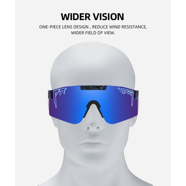 Solbriller UV400 Polarized Mænd og Kvinder Polarized City Ridning, Løb, Fiskeri, Golf (C5)