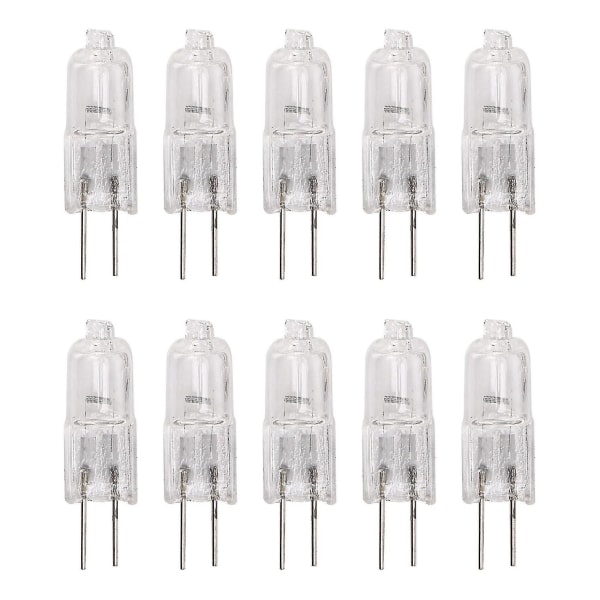 10 X G4 Halogen Light Bulb Lighting 10w Warm White