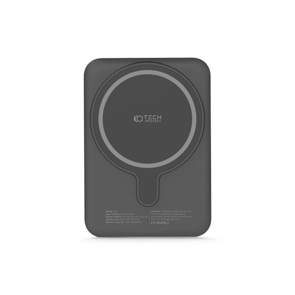 Tech-Protect 10000 mAh MagSafe Powerbank LifeMag Svart