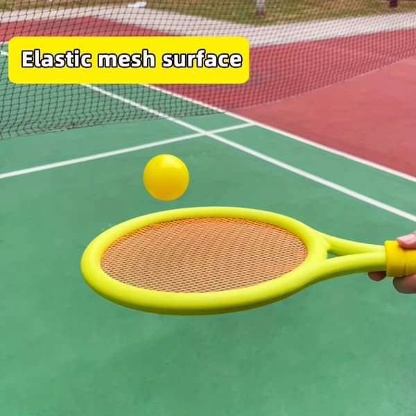 Pedagogiskt tennisracket utomhus Red+green