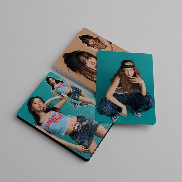 55 kpl Kpop (G) I-DLE valokuva kortti GIDLE - I SWAY- uuden albumin valokuva kortti (G) I-DLE mini kortti, valokuva kortti, lahja faneille