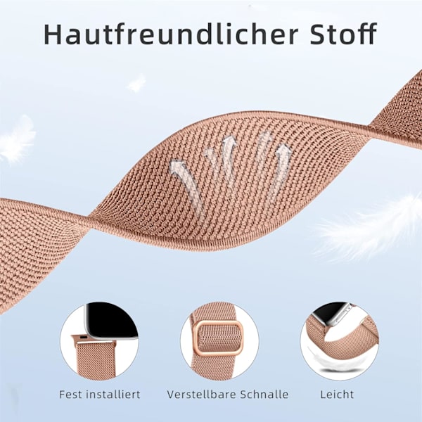 4-pack band kompatibel med Apple Watch 41 mm 38 mm 40 mm för kvinnor