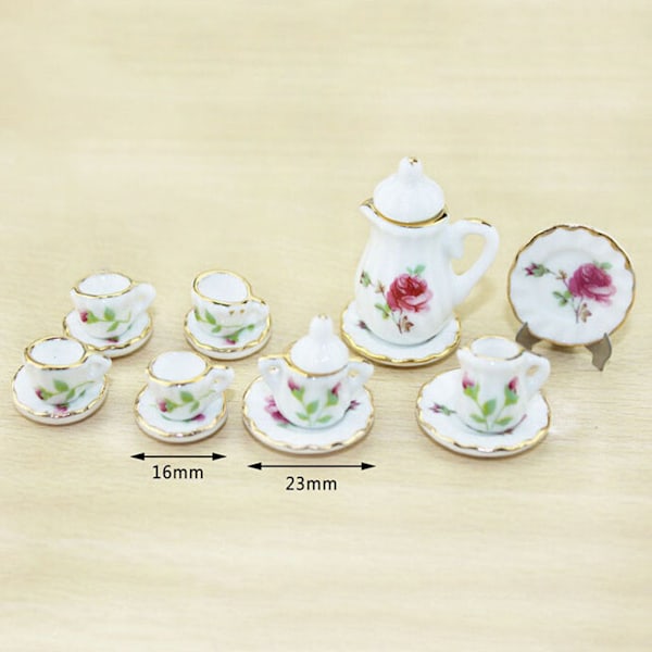 15 st 1:12 Dockhus Miniatyr Servis A7