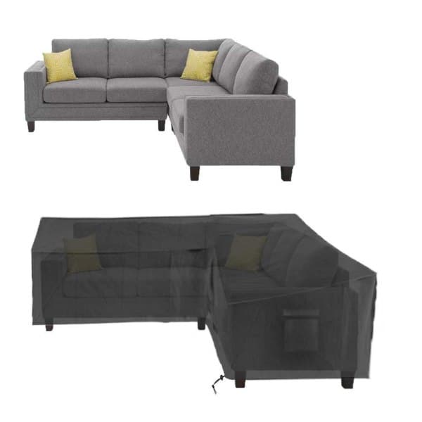 Waterproof Protective Cover for Outdoor Corner Sofa S (215 x 215 x 87cm)