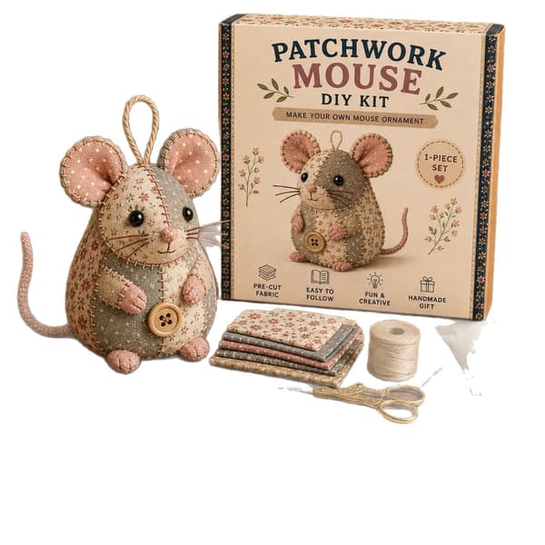 Nyt DIY Patchwork Dyrehåndværkssæt, Lav Dit Eget Søde Dyr, Håndlavet Sæt til Børn og Voksne koala