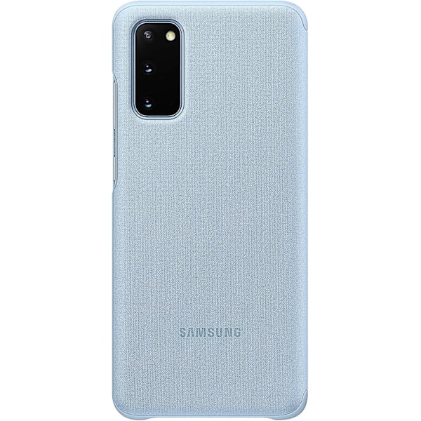 S20 | S20 5G Clear Vision Cover / Case - Himmelblå