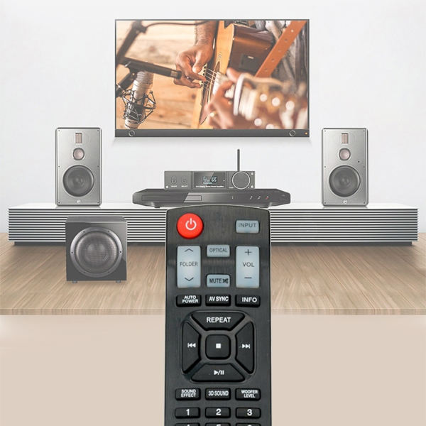 Multifunktionell smart fjärrkontroll, ersättningsfjärrkontroll för LG Soundbar AKB73575421 NB2420A NB4530B LJ - Perfekt