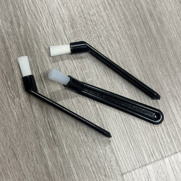 2 stk. kaffemaskinrengjøringsbørste - nylonbust, ergonomisk håndtak for espresso 2
